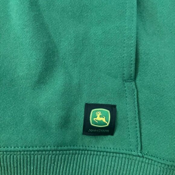 John Deere Core Graphic Logo Hoodie Green- Size Medium - Picture 6 of 9